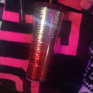 Sequin Starbucks Cup